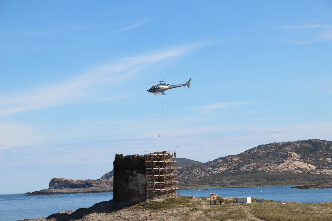 Lavori alla Torre della Pelosa, Stintino (SS) - 2
